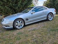 Gebraucht Mercedes SL500 306 PS (225 kW) 2002 Silber Cabrio