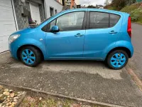 Gebraucht Opel Agila Edition 86 PS (63 kW) 2009 Blau Kleinwagen