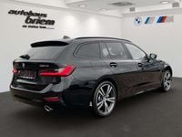 Gebraucht BMW 320e Advantage 204 PS (150 kW) 2021 Schwarz ii Kombi
