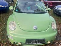 Gebraucht VW New Beetle Cabriolet 116 PS (85 kW) 2004 Grün Cabrio