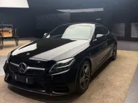 Gebraucht Mercedes C180 AMG line 156 PS (114 kW) 2019 Schwarz Coupé