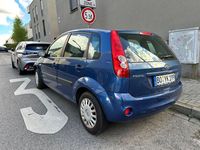 Gebraucht Ford Fiesta Ambiente 80 PS (58 kW) 2008 Blau Kleinwagen