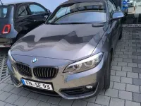 Gebraucht BMW 218 Sport Line 136 PS (100 kW) 2019 Grau Cabrio