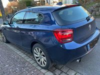 Gebraucht BMW 118 Performance 170 PS (125 kW) 2013 Blau Kleinwagen