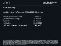 Gebraucht Audi Q6 e-tron Performance 225 kW (306 PS) 2025 Magnetgrau SUV