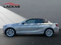 Gebraucht BMW 220 190 PS (139 kW) 2015 Moonlight silver metallic Cabrio