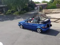 Gebraucht VW Golf Cabriolet 95 PS (69 kW) 1986 Blau Cabrio