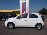 Gebraucht Nissan Micra Visia 80 PS (58 kW) 2016 Weiß Kleinwagen