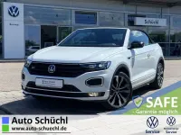 Gebraucht VW T-Roc Cabriolet R-line 150 PS (110 kW) 2021 Weiß Cabrio