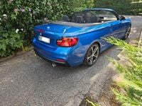 Gebraucht BMW M235 M Performance 326 PS (239 kW) 2015 Blau Cabrio