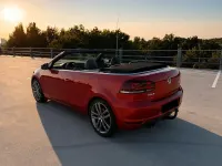 Gebraucht VW Golf Cabriolet Highline 140 PS (102 kW) 2012 Rot Cabrio