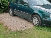 Gebraucht VW Golf IV 2000 Grün Limousine