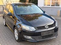 Gebraucht VW Polo Trendline 60 PS (44 kW) 2013 Schwarz Kleinwagen