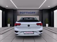 Gebraucht VW T-Roc Cabriolet R-line 150 PS (110 kW) 2021 Weiß Cabrio
