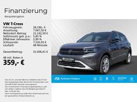 Gebraucht VW T-Cross Goal 116 PS (85 kW) 2024 Rauchgrau metallic SUV