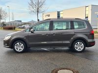 Gebraucht VW Sharan Comfortline 150 PS (110 kW) 2021 Schwarz Van / Kleinbus