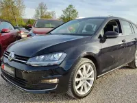 Gebraucht VW Golf VII Highline 125 PS (91 kW) 2016 Schwarz Kombi