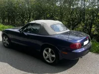 Gebraucht Mazda MX5 110 PS (80 kW) 2003 Blau Cabrio