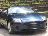 Brugt Jaguar XK 298 HK (219 kW) 2006 Blå Cabriolet