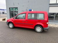 Gebraucht VW Caddy Life 109 PS (80 kW) 2007 Rot Van / Kleinbus