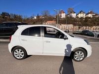 Gebraucht Nissan Micra N-TEC 80 PS (58 kW) 2016 Weiß Kleinwagen
