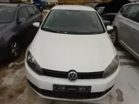 Gebraucht VW Golf VI Trendline 105 PS (77 kW) 2011 Weiß Kleinwagen