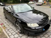 Gebraucht Saab 9-3 Cabriolet Vector 230 PS (169 kW) 2005 Schwarz Cabrio