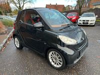 Gebraucht Smart ForTwo Cabrio Basis 71 PS (52 kW) 2008 Schwarz Cabrio