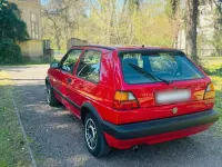 Gebraucht VW Golf 90 PS (66 kW) 1990 Rot Coupé