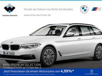 Gebraucht BMW 520 Sport Line 190 PS (139 kW) 2019 Weiß Kombi