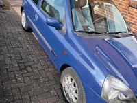 Gebraucht Renault Clio II 2002 Blau Kleinwagen