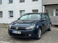 Gebraucht VW Golf VI Comfortline 122 PS (89 kW) 2009 Blau Kleinwagen