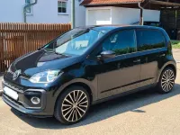 Gebraucht VW up! high up! 90 PS (66 kW) 2017 Schwarz Kleinwagen