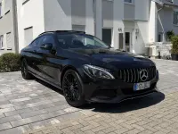 Gebraucht Mercedes C180 AMG 156 PS (114 kW) 2016 Schwarz Coupé