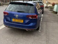 Usata VW Passat 190 CV (139 kW) 2019 Blu Station wagon