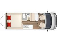 Gebraucht Buerstner Campeo 140 PS (102 kW) 2025 Weiß Van