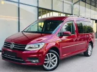 Gebraucht VW Caddy Maxi Highline 125 PS (91 kW) 2017 Rot Van / Kleinbus