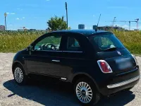 Gebraucht Fiat 500 Lounge 69 PS (50 kW) 2009 Schwarz Cabrio