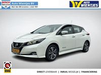 Gebraucht Nissan Leaf Acenta 110 kW (150 PS) 2018 Weiß Kleinwagen