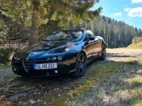 Gebraucht Alfa Romeo Spider 200 PS (147 kW) 2009 Schwarz Cabrio