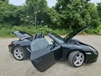 Gebraucht Porsche Boxster 245 PS (180 kW) 2007 Schwarz Cabrio