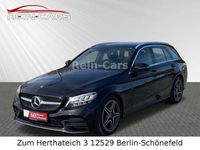 gebraucht Mercedes C220 d T AMG LINE LED SHZ 360°KAM AHK DISTRONIC