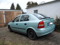 Gebraucht Opel Astra Selection 114 PS (83 kW) 2002 Grün metallic Limousine