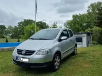 Gebraucht VW Fox 69 PS (50 kW) 2008 Silber Kleinwagen