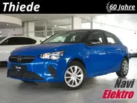 Gebraucht Opel Corsa-e Edition 100 kW (136 PS) 2021 Voltaic blau metallic Kleinwagen