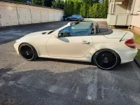 Gebraucht Mercedes SLK350 272 PS (200 kW) 2007 Weiß Cabrio