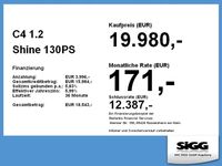 Gebraucht Citroën C4 Shine 131 PS (96 kW) 2023 Lack weiss SUV