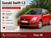 Gebraucht Suzuki Swift Comfort+ 92 PS (67 kW) 2009 Rot Kleinwagen