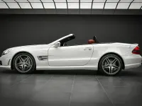 Gebraucht Mercedes SL63 AMG AMG 525 PS (386 kW) 2008 Weiß Cabrio
