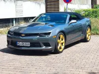 Gebraucht Chevrolet Camaro SS 405 PS (297 kW) 2014 Grau Cabrio
